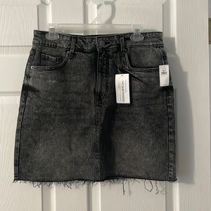 Black denim shirt with secret slimming pockets size 8